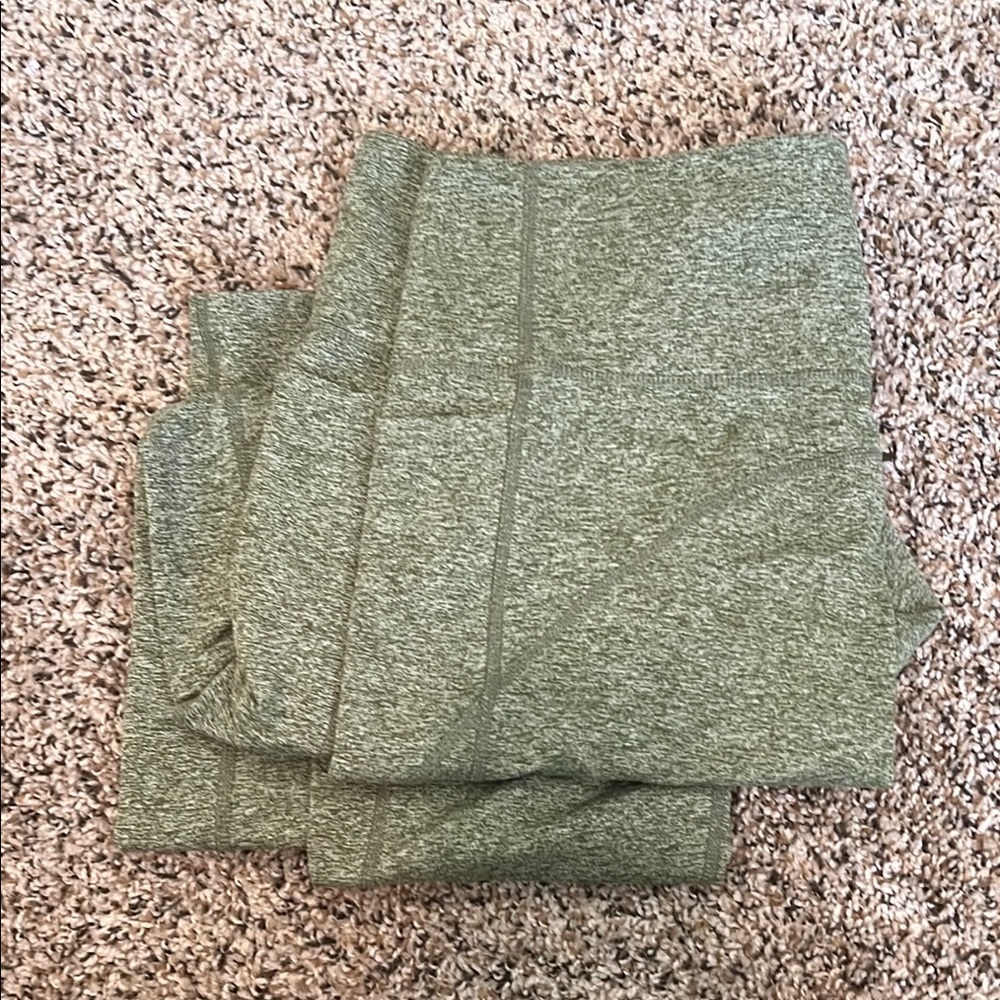 Green High-Waisted Leggings